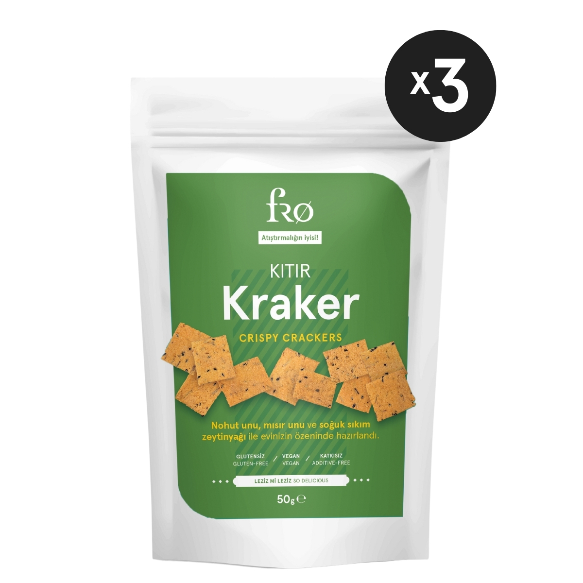 FRO%203’lü%20Unsuz%20Kıtır%20Kraker%20Vegan%20Glutensiz%20Tuzlu%20Doyurucu%20Sağlıklı%20Katkısız%20Atıştırmalık%203x50gr
