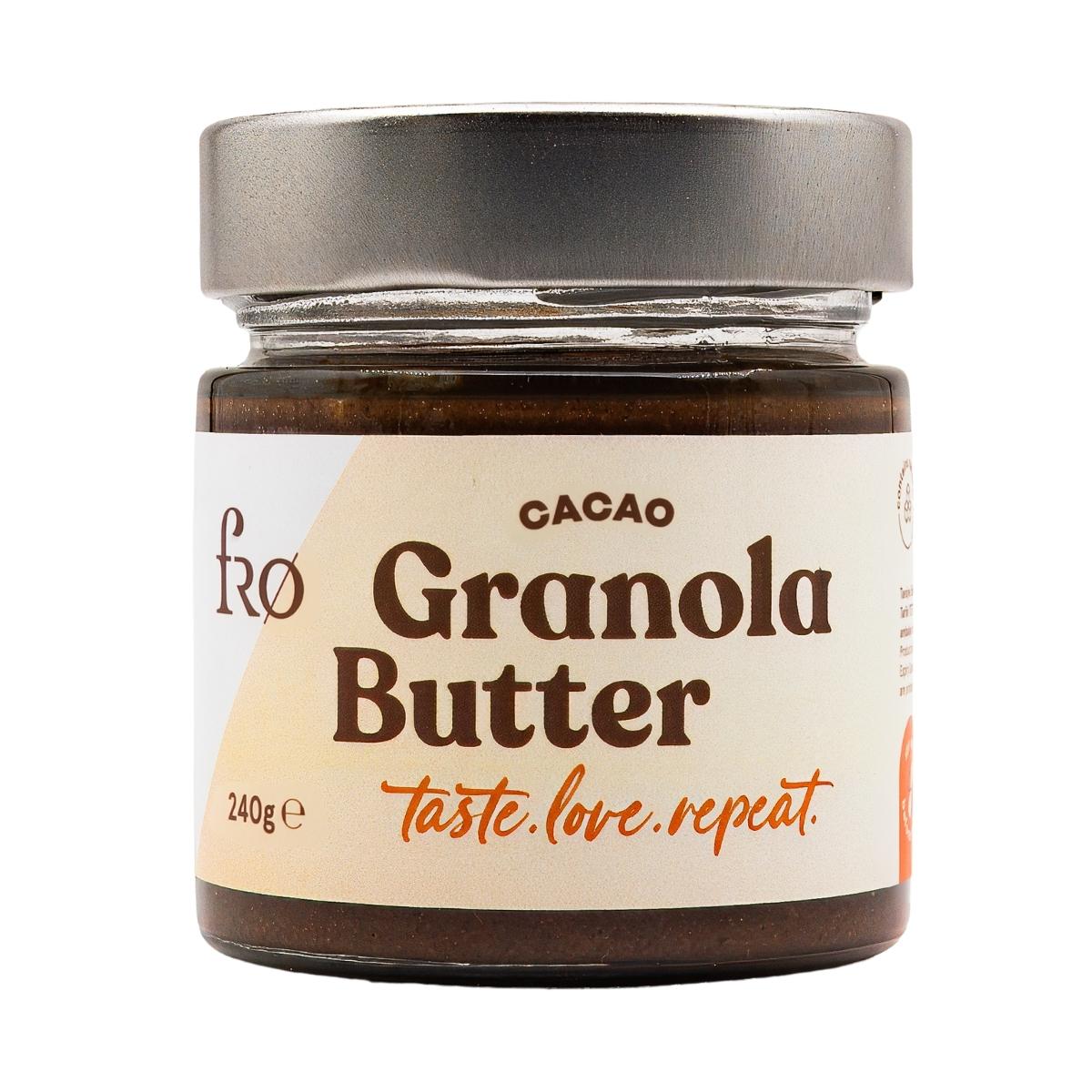 FRO%20Granola%20Butter%20Cacao%20Glutensiz%20Şekersiz%20Vegan%20Sürülebilir%20Kahvaltılık%20Ara%20Öğün%20250gr