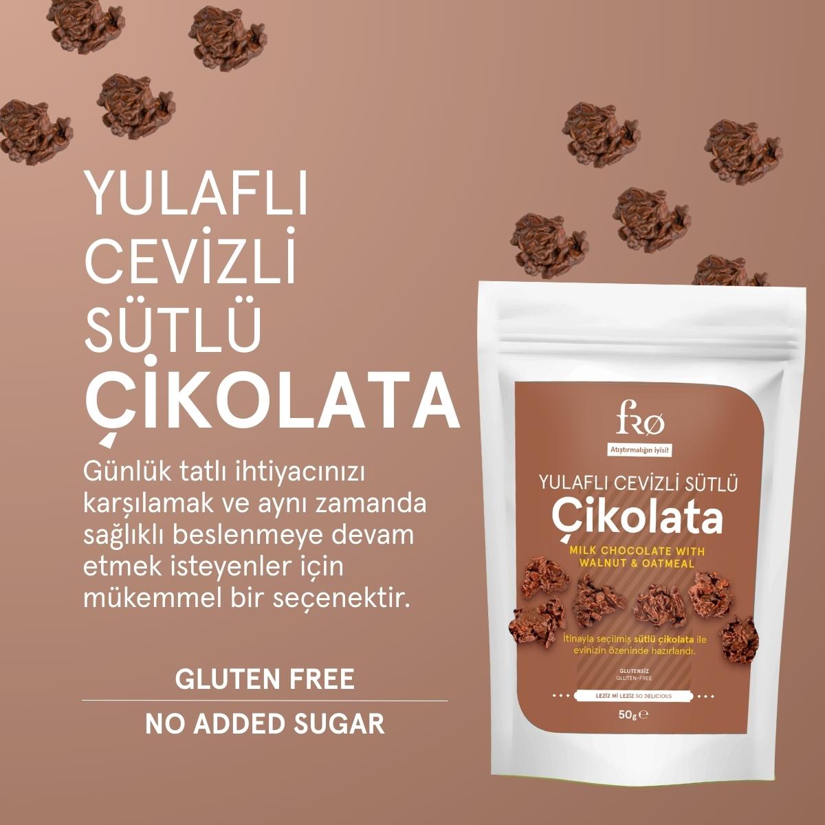 FRO%202%20x%20Granola%20Butter%20Çilek%20Sağlıklı%20Kahvaltılık%202%20x%20Yulaflı%20Cevizli%20Sütlü%20Çikolata%20Glutensiz%20Atıştırmalık