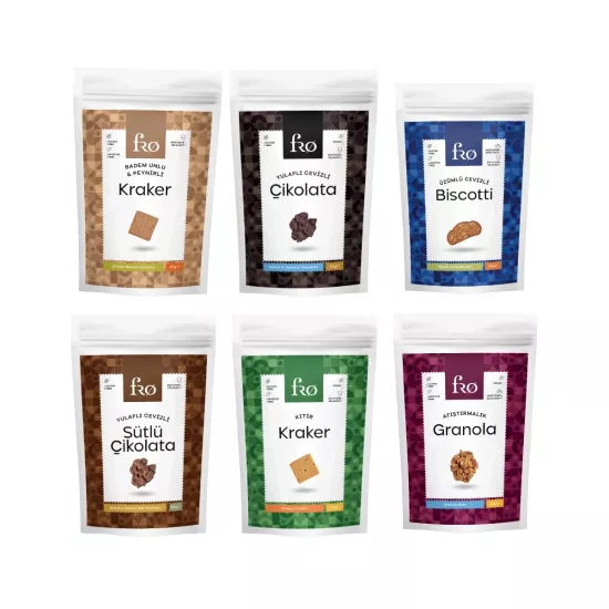 Fro 6’li Tanışma Paketi Glutensiz, Vegan, Sağlıklı