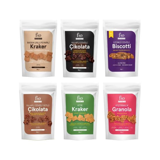 Fro 6’li Tanışma Paketi Glutensiz, Vegan, Sağlıklı