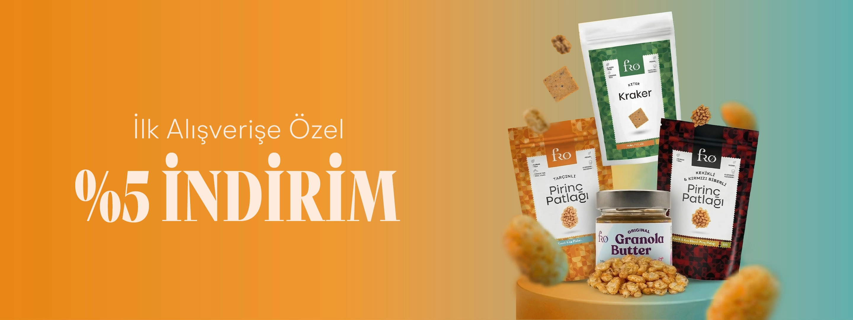 İlk Alışverişe Özel %5 İndirim